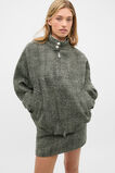 Oversized Textured Jacket  Pale Slate Crossdye  hi-res