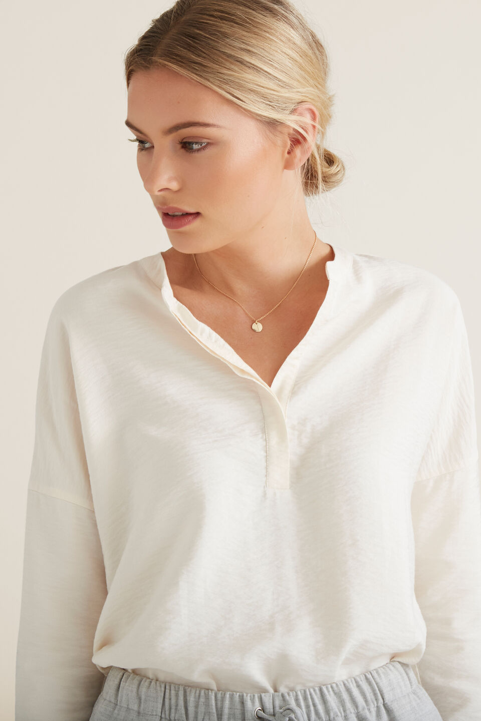 Initial Disc Necklace  