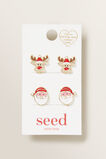 Christmas Clip On Earrings    hi-res