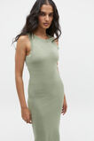Knit Tank Midi Dress  Pale Olive  hi-res