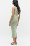 Knit Tank Midi Dress  Pale Olive  hi-res