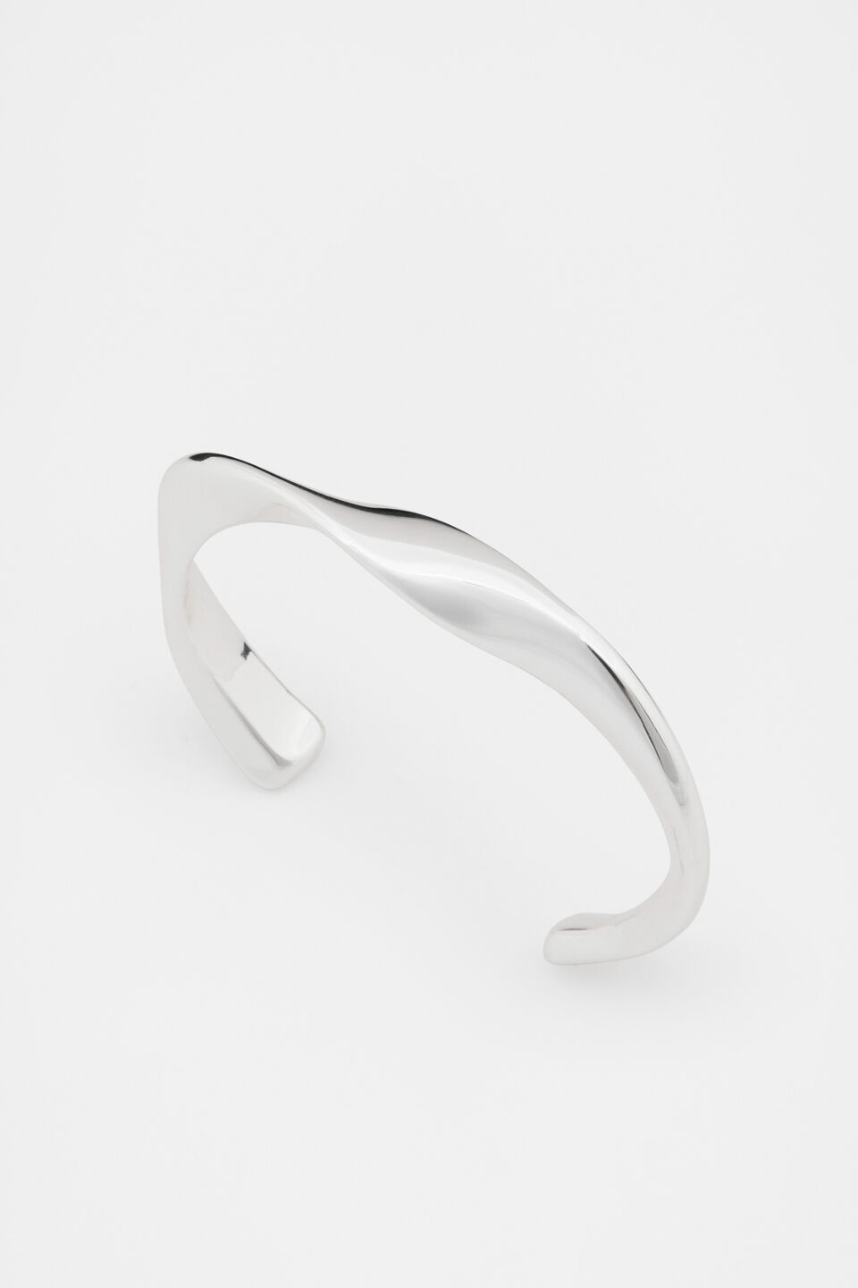 Twist Cuff  Silver