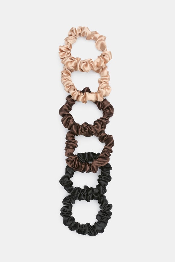 Mini Scrunchie  Neutral  hi-res