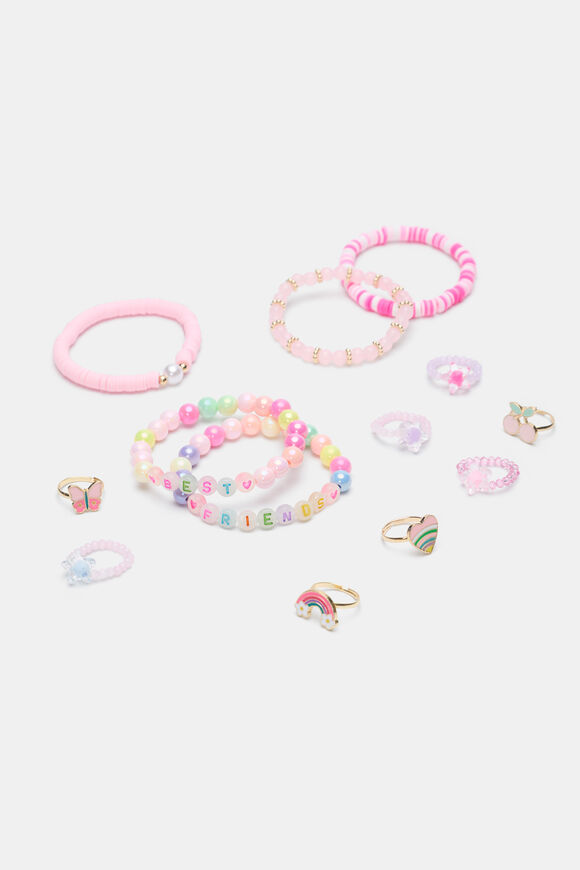 Flower Jewellery Bag  Multi  hi-res