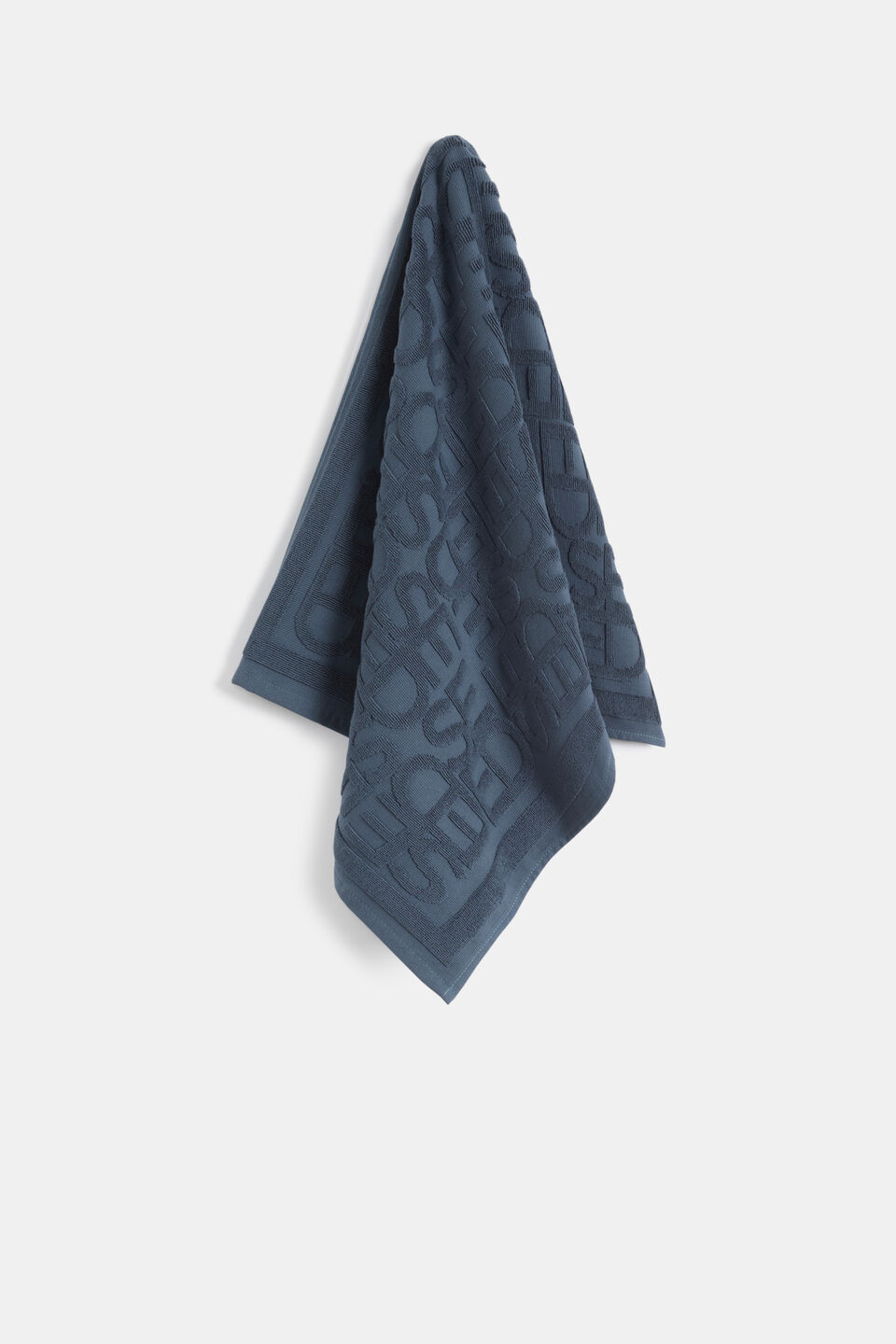 Seed Logo Tea Towel  Vintage Indigo