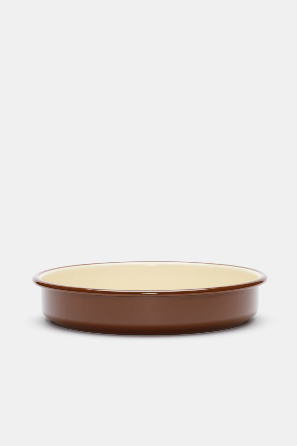 Elias Enamel Round Pan  Biscoff
