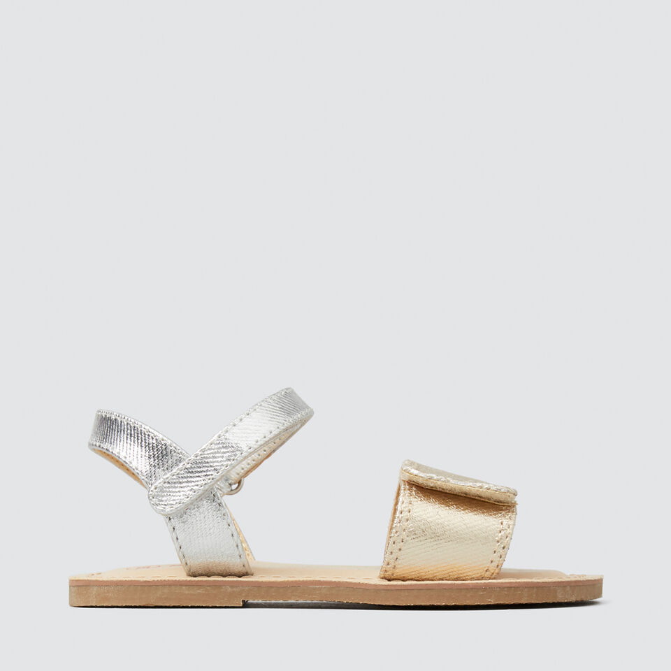 Two-Tone Sandal  