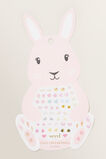 Bunny Stick On Earrings  Multi  hi-res