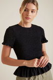 Shirred Frill Top    hi-res