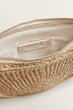 Half Moon Raffia Sling    hi-res