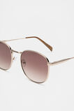 Ava Metal Sunglasses  Gold  hi-res