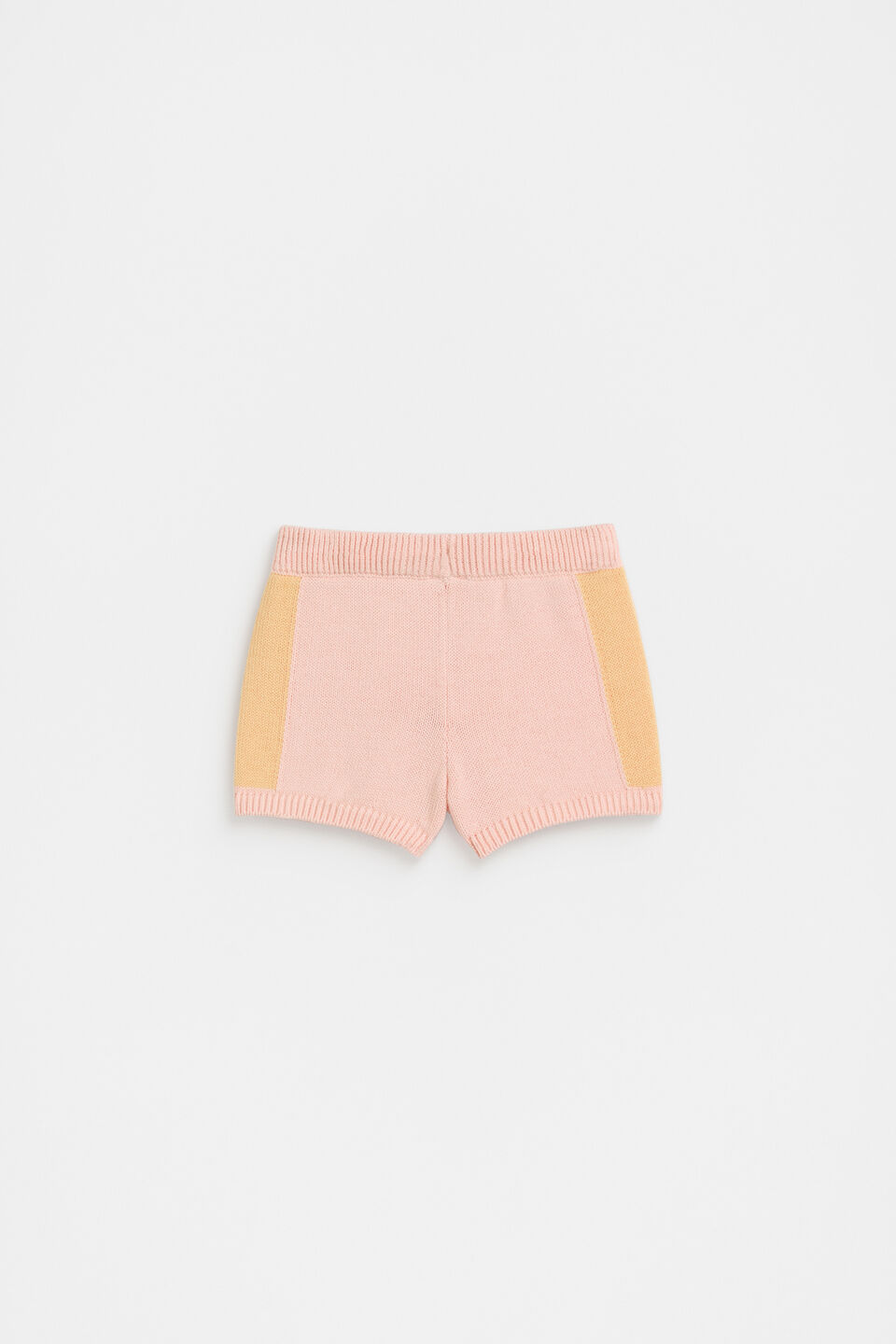 Spliced Knit Short  Pretty Pink