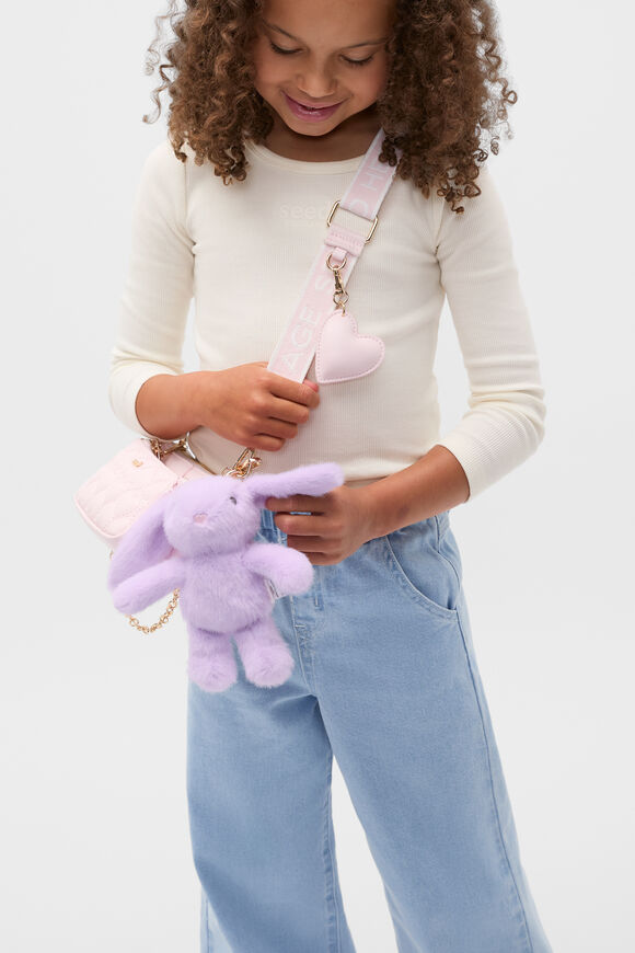 Bunny Bag Charm  Orchid  hi-res