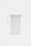 Loretta Enamel Jug  Cloud Cream  hi-res