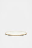 Loretta Enamel Plate  Cloud Cream  hi-res