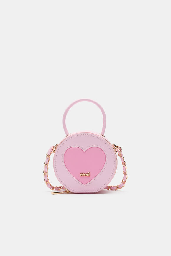 Mini Heart Bag  Pink Lemonade  hi-res