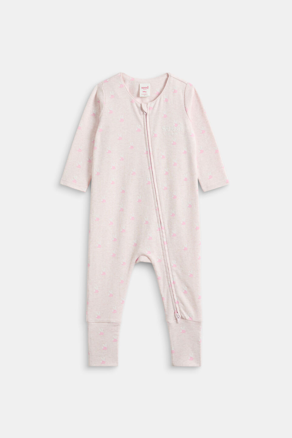 Bunny Logo Zipsuit  Posie Marle