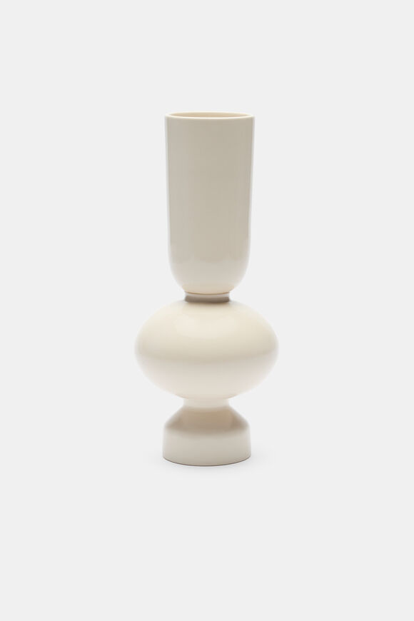 Skyler Vase  Egg Shell  hi-res