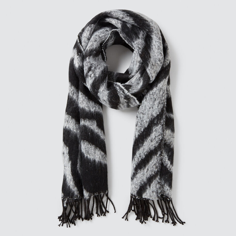Zebra Print Scarf  