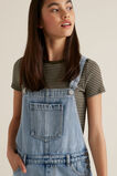 Distressed Denim Pinafore    hi-res
