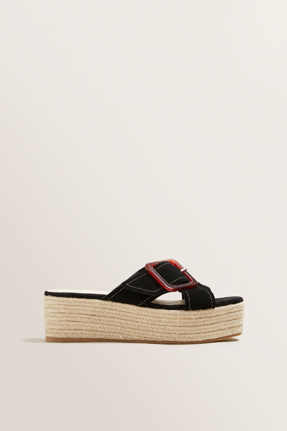 Tara Buckle Flatform  