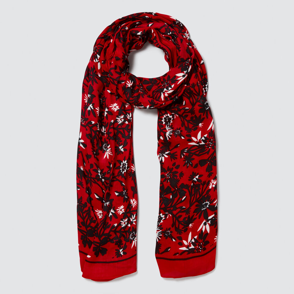 Branch Floral Scarf  
