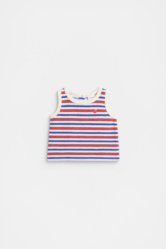 Retro Stripe Tank  Multi  hi-res