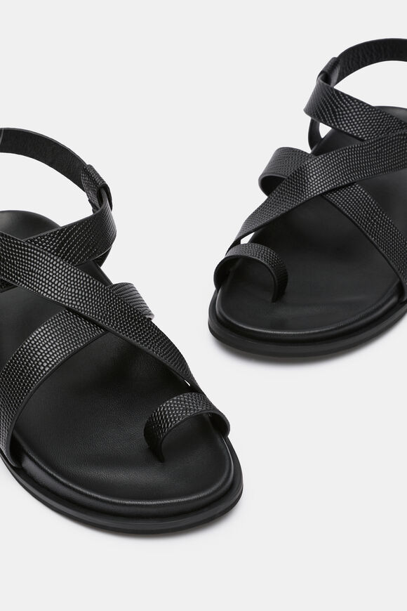 Tori Footbed Sandal  Black  hi-res