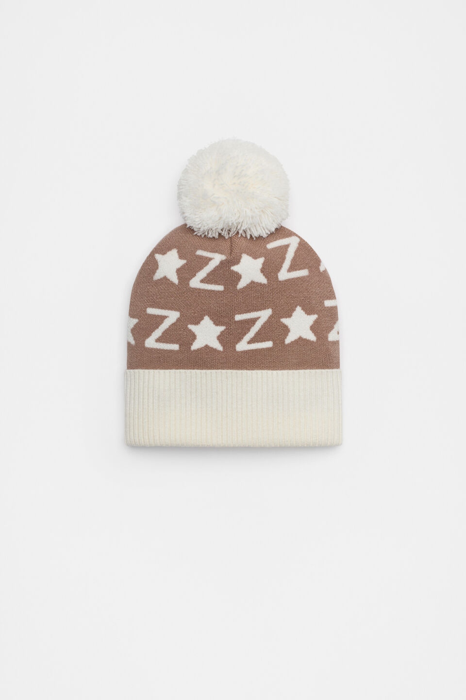 Star Initial Beanie  Z