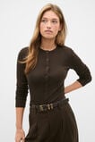 Australian Merino Cardigan  Coffee Bean  hi-res