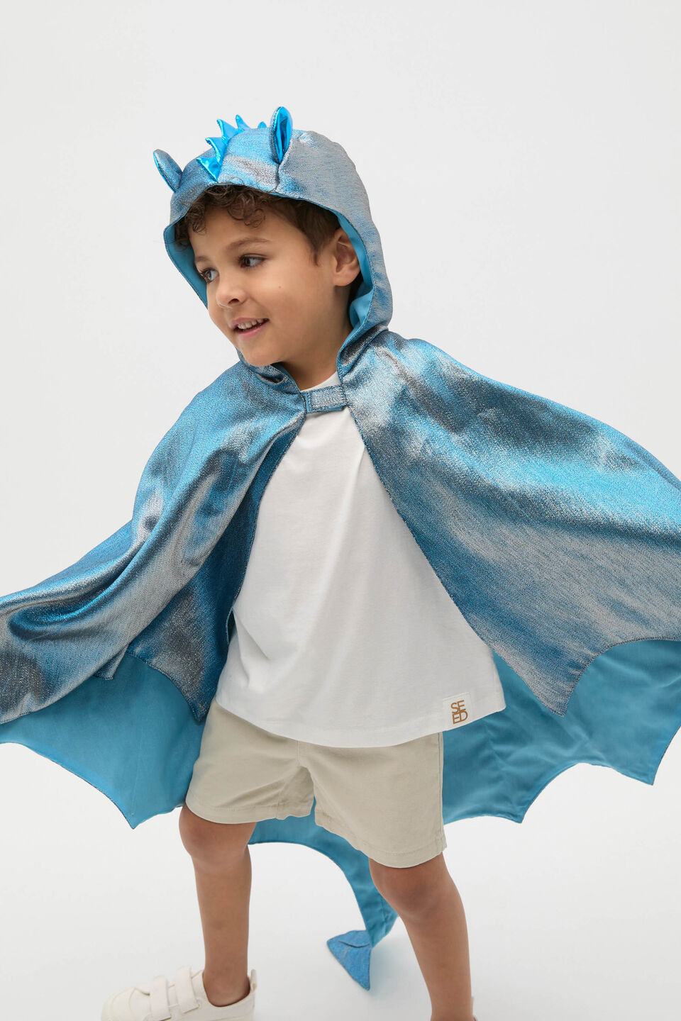 Dragon Costume  Blue Metallic