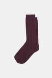 Boot Sock  Plum Red  hi-res