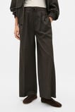 Check Elasticated Pant  Coffee Bean Check  hi-res