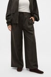 Check Elasticated Pant  Coffee Bean Check  hi-res