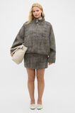 Oversized Textured Jacket  Pale Slate Crossdye  hi-res