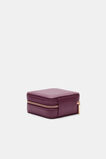Square Jewellery Case  Plum Red  hi-res