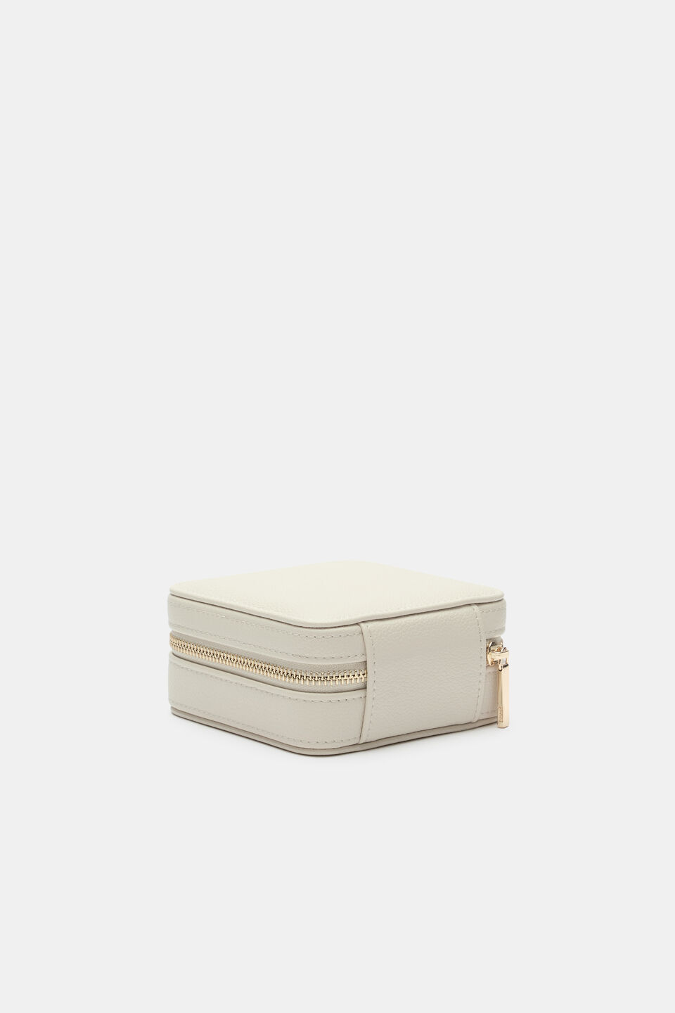 Square Jewellery Case  Cream