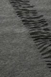 Fringe Scarf  Charcoal Grey Marle  hi-res