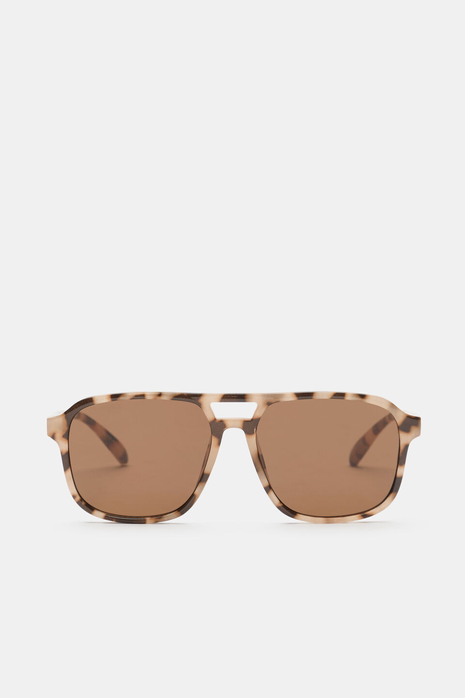 Lucy Navigator Sunglasses  Milky Tort