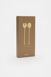 Atlas Salad Servers  Gold  hi-res