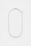 Fine Rope Necklace  Silver  hi-res