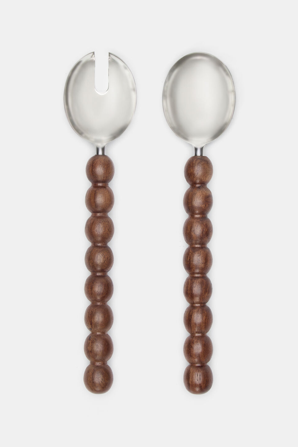 Shai Salad Servers  Silver