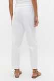 Casual Cotton Tapered Leg Pant  Whisper White  hi-res