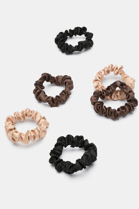 Mini Scrunchie  Neutral  hi-res