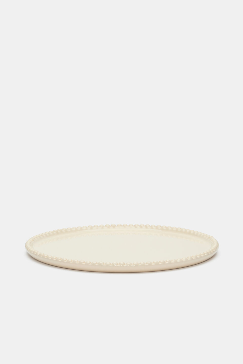 Celeste Serving Plate  Egg Shell