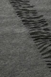 Fringe Scarf  Charcoal Grey Marle  hi-res