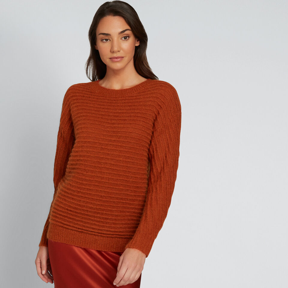Luxe Mohair Blend Knit  