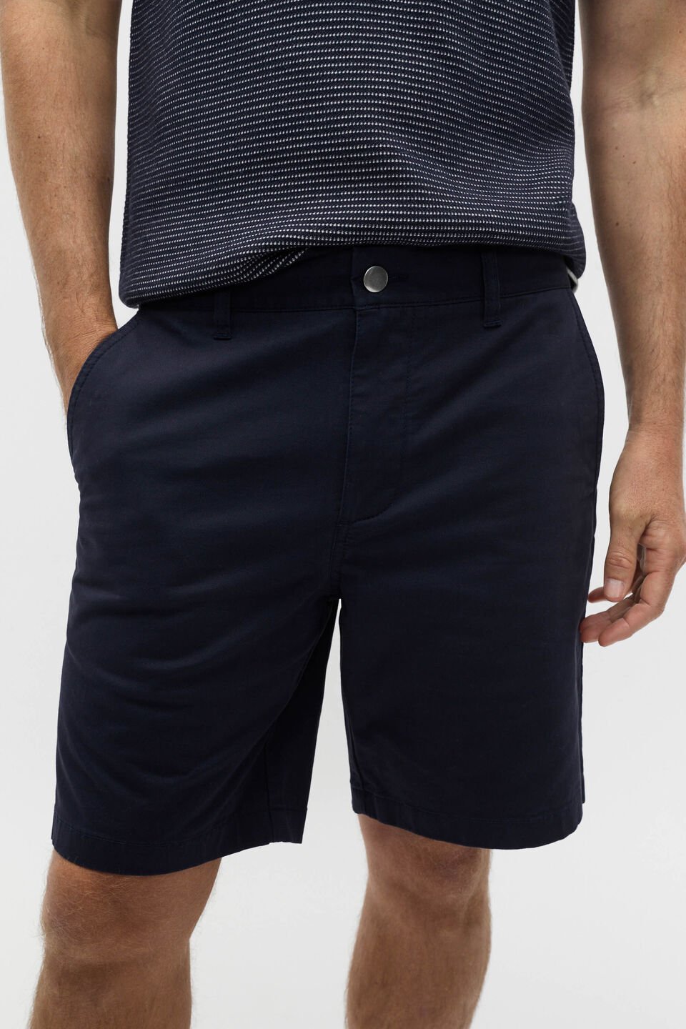 Heritage Chino Short  Midnight Blue