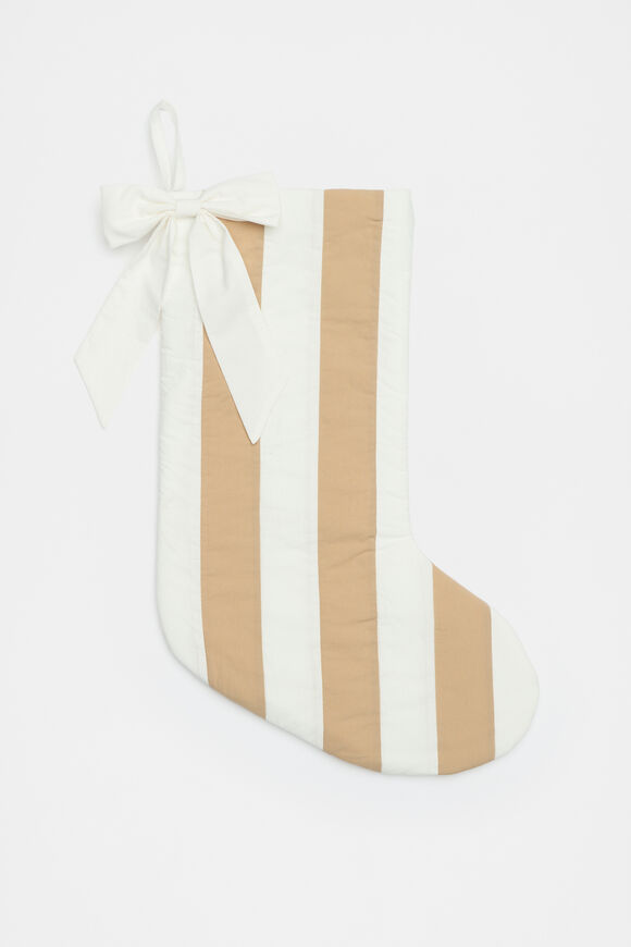 Christmas Stocking  Cream Multi  hi-res