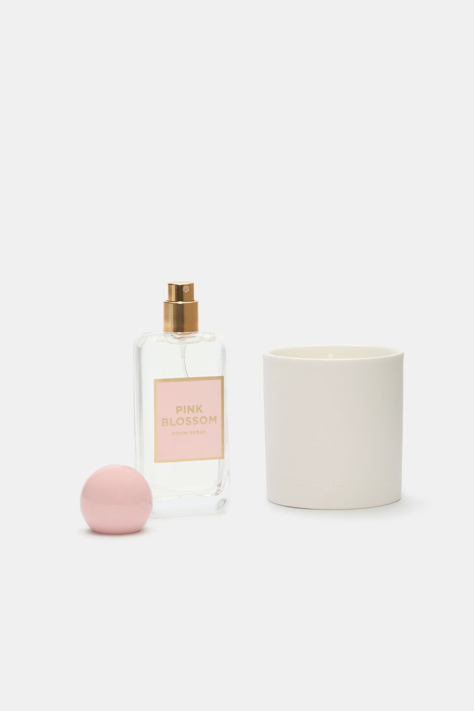 Room Spray and Scented Candle Duo Set  Pink Blossom